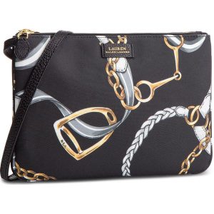 Torebka LAUREN RALPH LAUREN - 431743179001 Black Belt. Listonoszki marki Lauren Ralph Lauren. Za 429,00 zł.
