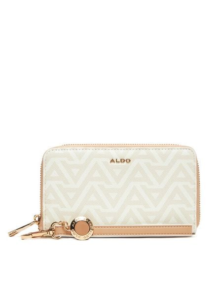 Aldo Portfel Melisande 13989671 Écru. Portfele ALDO, bez wzorów, ze skóry. Za 119,99 zł.