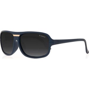 Okulary przeciwsłoneczne sportowe unisex OPC Aruba Matt ciemnoniebieskie. Niebieskie okulary przeciwsłoneczne OPC. Za 199,99 zł.