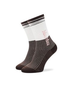Max Mara Leisure Skarpety długie Gabarra 2426556018 Brązowy. Brązowe skarpetki Max Mara Leisure, bez wzorów, z bawełny. Za 109,99 zł.