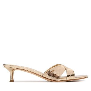 Klapki MICHAEL Michael Kors. Żółte klapki MICHAEL Michael Kors, bez wzorów, bez obcasa. Za 468,99 zł.