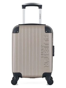 BlueStar Walizka "Bucarest" w kolorze beżowym - 32 x 46 x 20 cm rozmiar: onesize. Brązowe walizki BlueStar, bez wzorów, z materiału. Za 126,99 zł.