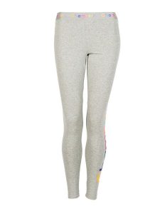 Legginsy fitness damskie. Szare legginsy Champion, bez wzorów, z bawełny. Za 103,00 zł.