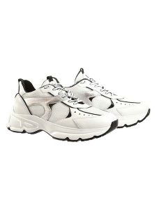 Högl Skórzane sneakersy "Faith" w kolorze białym rozmiar: 41. Białe trampki HÖGL, bez wzorów, z materiału, bez zapięcia. Za 345,36 zł.