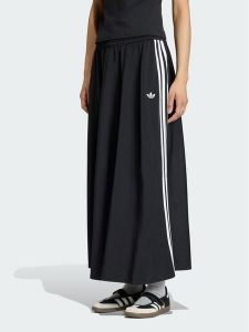 Adidas Spódnica midi FIREBIRD Czarny Loose Fit. Czarne spódnice ADIDAS, s, bez wzorów, midi. Za 279,99 zł.