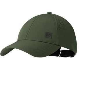 Czapka z daszkiem Summit Cap Khaki UPF 50. Zielone czapki Buff, bez wzorów, z materiału, sportowe. Za 122,16 zł.