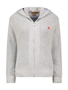 Canadian Peak Kardigan w kolorze szarym rozmiar: XXL. Szare kardigany Canadian Peak, xxl, bez wzorów, ze splotem, bez ramiączek. Za 130,81 zł.