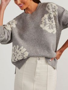 LA Angels Sweter w kolorze szarym rozmiar: M. Szare swetry oversize LA Angels, m, bez wzorów, bez ramiączek. Za 175,45 zł.