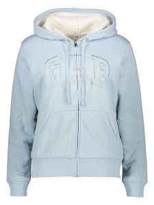 GAP Bluza w kolorze błękitnym rozmiar: S. Niebieskie bluzy GAP, s, bez wzorów, bez kaptura. Za 164,95 zł.