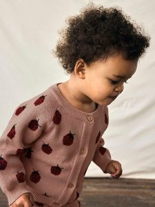 Lil Atelier Kardigan "Lulio" w kolorze jasnoróżowym rozmiar: 80. Różowe kardigany Lil' Atelier, z bawełny. Za 83,62 zł.