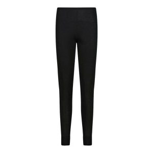 Damskie legginsy CMP. Czarne legginsy CMP, bez wzorów, z materiału, długie. Za 202,35 zł.
