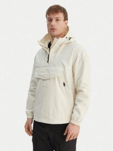 Napapijri Kurtka anorak RF Next WB NP0A4FI3 Écru Loose Fit. Białe kurtki Napapijri, s, bez wzorów, z syntetyku, bez kaptura. Za 574,99 zł.