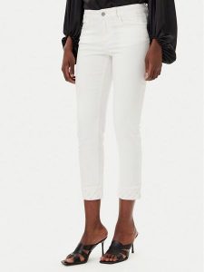 Liu Jo Jeansy UA5006 T2594 Biały Regular Fit. Białe jeansy Liu Jo, bez wzorów, z bawełny. Za 359,99 zł.