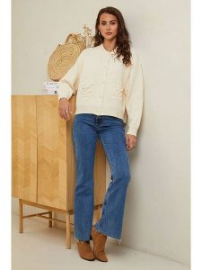 Soft Cashmere Kardigan w kolorze beżowym rozmiar: 38/40. Brązowe kardigany Soft Cashmere, z kaszmiru. Za 104,99 zł.