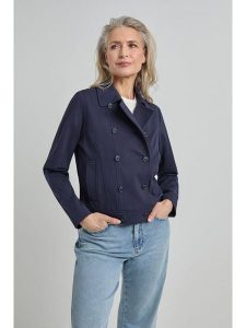 Josephine & Co Kurtka przejściowa "Penny" w kolorze granatowym rozmiar: 46. Niebieskie kurtki Josephine & Co, bez wzorów, bez kaptura. Za 223,99 zł.