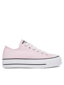 Converse Trampki Chuck Taylor All Star Lift Platform A11875C Różowy. Czerwone trampki Converse, bez wzorów, z materiału, bez zapięcia. Za 279,99 zł.