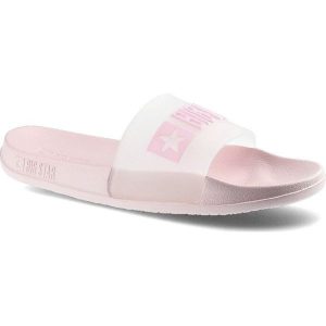 Różowe Klapki Big Star Damskie Buty Na Lato. Czerwone klapki Big Star, bez wzorów, bez obcasa. Za 69,99 zł.