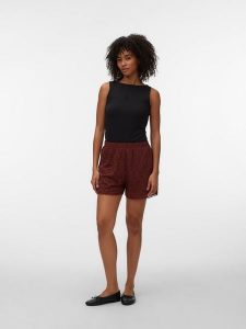 Vero Moda Szorty w kolorze brązowym rozmiar: XL. Brązowe szorty Vero Moda, bez wzorów. Za 48,16 zł.