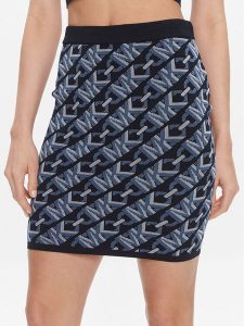 MICHAEL Michael Kors Spódnica mini MR470BM9Z6 Granatowy Slim Fit. Niebieskie spódnice MICHAEL Michael Kors, m, bez wzorów, z wiskozy, mini. Za 399,99 zł.