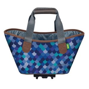Systemowa torba na zakupy AGNETHA. Niebieskie shopper bag RACKTIME, bez wzorów, bez dodatków. Za 339,90 zł.