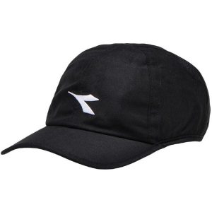 Czapka tenisowa z daszkiem Diadora ADJUSTABLE CAP. Białe czapki Diadora, bez wzorów, z materiału. Za 80,00 zł.