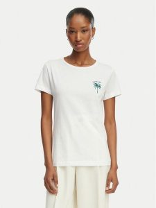 BOSS T-Shirt C_Elove_4 50559077 Biały Slim Fit. Białe t-shirty Boss, l, bez wzorów, z bawełny, bez kołnierzyka, bez ramiączek. Za 229,99 zł.