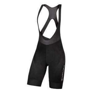 Spodenki rowerowe damskie Endura FS260-Pro DS Bibshort W. Czarne szorty ENDURA, bez wzorów. Za 409,99 zł.