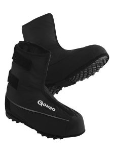 Gonso Nakładki kolarskie "Primaloft" w kolorze czarnym na buty rozmiar: M. Czarne buty sportowe Gonso, bez wzorów, z materiału, bez zapięcia, rowerowe, primaloft. Za 118,56 zł.