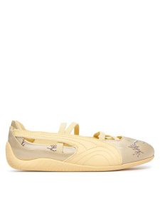 Puma Baleriny Speedcat Ballet Silky 408425 Szary. Szare balerinki Puma, bez wzorów, z materiału, bez obcasa, bez zapięcia. Za 399,99 zł.