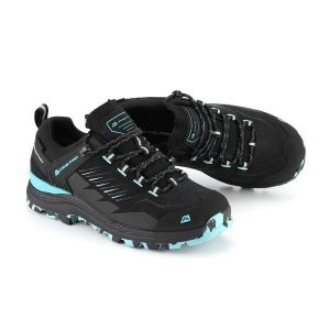 Buty trekkingowe niskie damskie Alpine Pro Zereme Vibram. Czarne buty trekkingowe Alpine Pro, bez zapięcia. W wyprzedaży za 399,00 zł.