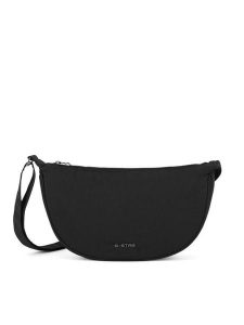 G-Star Raw Torebka GSR-B-013-07 Czarny. Czarne listonoszki G-Star Raw, bez wzorów, z materiału, bez dodatków. Za 159,99 zł.