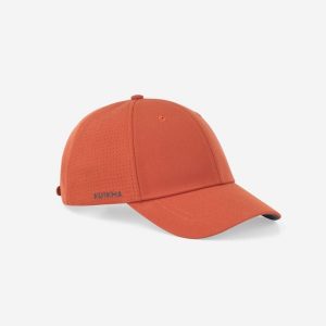Czapka z daszkiem tenisowa Kuikma TC 900 rozmiar 58. Brązowe czapki KUIKMA, bez wzorów, z materiału, eleganckie. Za 39,99 zł.