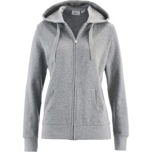 Bluza rozpinana bonprix jasnoszary melanż. Bluzy marki 4f. Za 44,99 zł.