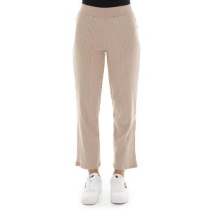 Spodnie dresowe miękki na co dzień na siłownię. Brązowe spodnie dresowe LEONE 1947 APPAREL, bez wzorów, z bawełny. W wyprzedaży za 112,15 zł.