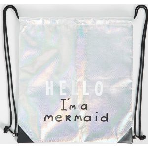 Plecak Hello i'm a mermaid - Jasny szar. Plecaki marki Sinsay. Za 49,99 zł.