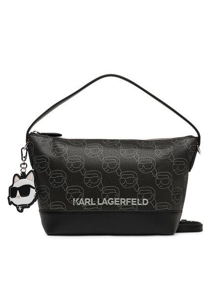 KARL LAGERFELD Torebka A2W30177 Czarny. Czarne torebki klasyczne KARL LAGERFELD, bez wzorów, ze skóry, bez dodatków. Za 549,99 zł.