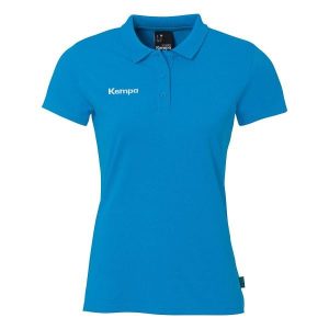 Damska koszulka polo Kempa Classic. Białe bluzki Kempa, bez wzorów, bez kołnierzyka, bez ramiączek. Za 163,50 zł.