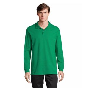 Koszulka polo z długim rękawem Sol's Pacific. Zielone bluzki SOL'S, s, bez wzorów, bez kołnierzyka, bez ramiączek. Za 140,00 zł.