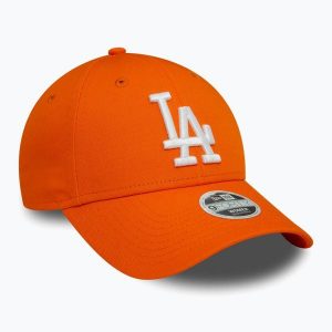 Czapka z daszkiem damska New Era League Essential 9FORTY Los Angeles Dodgers. Brązowe czapki New Era, bez wzorów. Za 109,99 zł.
