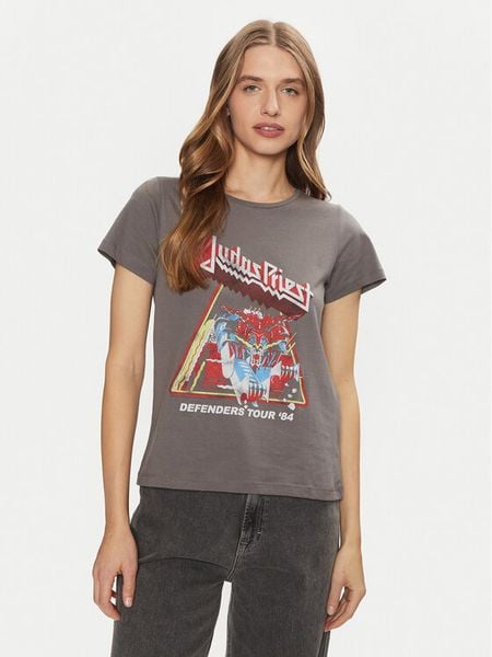 Noisy May T-Shirt Nate 27032258 Szary Regular Fit. Szare t-shirty Noisy may, m, bez wzorów, z bawełny, bez kołnierzyka, bez ramiączek. Za 69,99 zł.