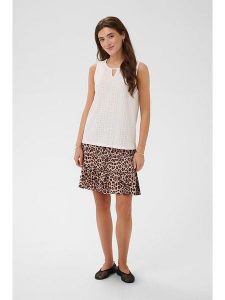 Cream Top w kolorze białym rozmiar: M. Białe topy Cream, m, bez wzorów, bez kołnierzyka, bez ramiączek. Za 77,95 zł.