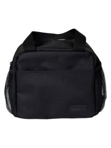 Homla Torba "Chubag" w kolorze czarnym na lunch - 14 x 21 x 22,5 cm rozmiar: onesize. Czarne shopper bag Homla, bez wzorów, z materiału, bez dodatków. Za 21,99 zł.