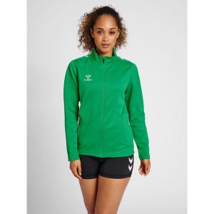 Bluza sportowa damska Hummel half zip Core XK. Zielone bluzy Hummel, xl, bez wzorów, z dresówki, bez kaptura. W wyprzedaży za 157,00 zł.