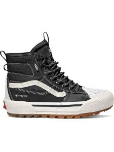 Vans Sneakersy "SK8-Hi" w kolorze czarno-białym rozmiar: 40. Czarne trampki Vans, bez wzorów, z gore-texu, za kostkę, bez zapięcia. Za 498,95 zł.