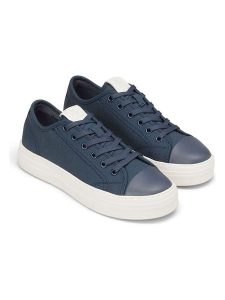 Marc O´Polo Sneakersy w kolorze granatowym rozmiar: 42. Niebieskie trampki bez wzorów, bez zapięcia. Za 218,57 zł.