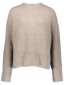 Sublevel Sweter w kolorze beżowym rozmiar: M. Brązowe swetry oversize Sublevel, m, bez wzorów, bez ramiączek. Za 57,06 zł.