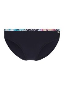 Figi do kostiumów kąpielowych dla kobiet Lascana Jane. Niebieskie figi Venice Beach, bez wzorów, z materiału. Za 192,50 zł.