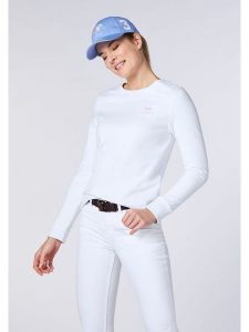 Polo Sylt Bluza w kolorze białym rozmiar: XXL. Białe bluzy Polo Sylt, xxl, bez wzorów, bez kaptura. Za 87,81 zł.