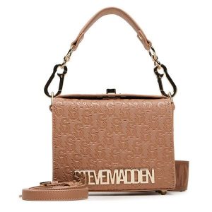 Torebka Steve Madden. Brązowe torebki klasyczne Steve Madden, bez wzorów, bez dodatków. Za 419,99 zł.