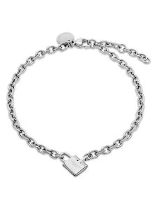 Liebeskind Bransoletka z elementem ozdobnym rozmiar: onesize. Szare bransoletki Liebeskind, ze stali. Za 183,59 zł.